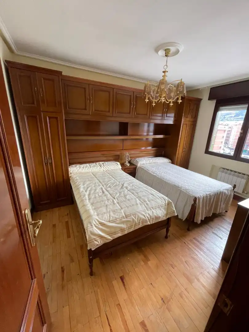 Bedroom of Flat for sale in Barakaldo   with Heating, Parquet flooring and Terrace