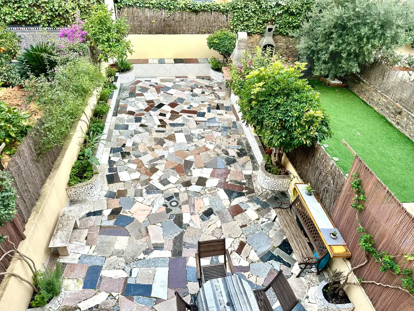 Terrace of Detached homes for sale in Viladecans  with Air Conditioner, Heating and Private garden