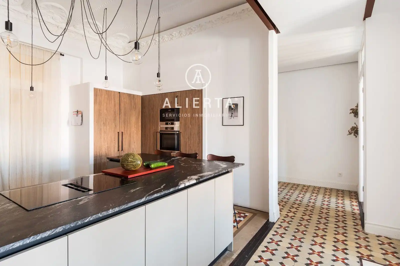 Kitchen of Flat for sale in Zaragoza  with Air Conditioner, Heating and Terrace