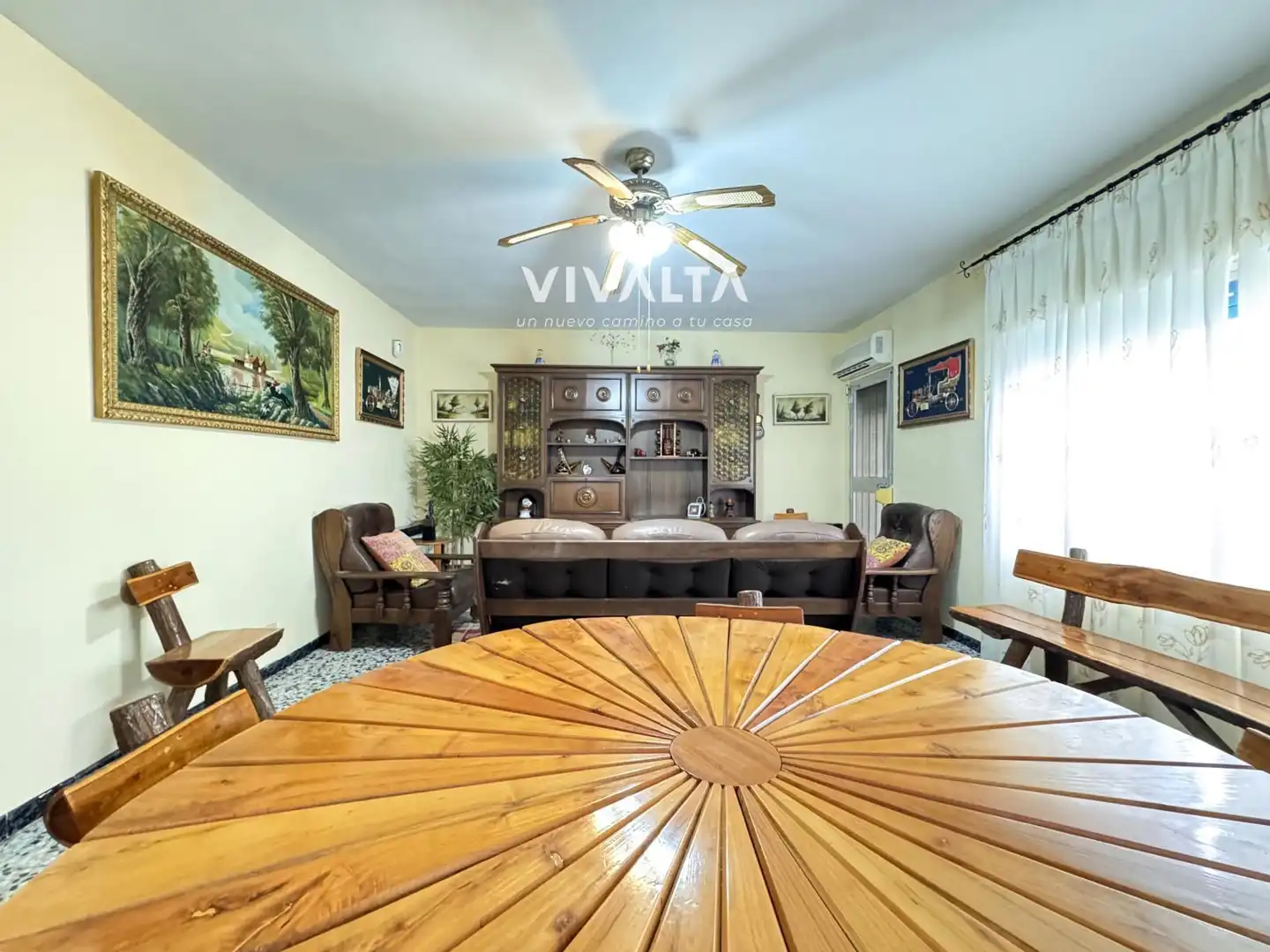 Sala de estar de Casa o chalet en venta en Perales de Tajuña con Aire acondicionado, Calefacción y Terraza