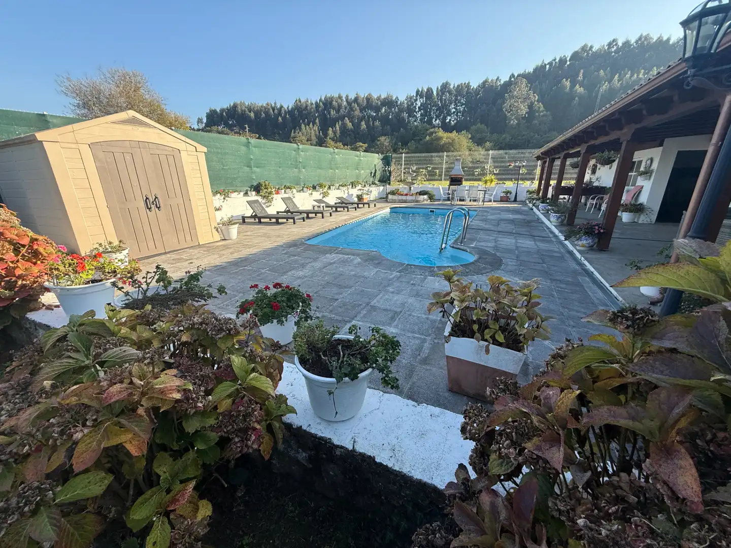 Piscina de Casa o chalet en venta en Castrillón con Calefacción, Jardín privado y Piscina