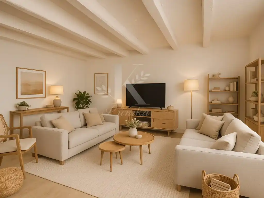 Sala de estar de Casa o chalet en venta en Mataró