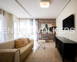 Sala d'estar de Apartament de lloguer en  Valencia Capital amb Aire condicionat, Calefacció i Parquet