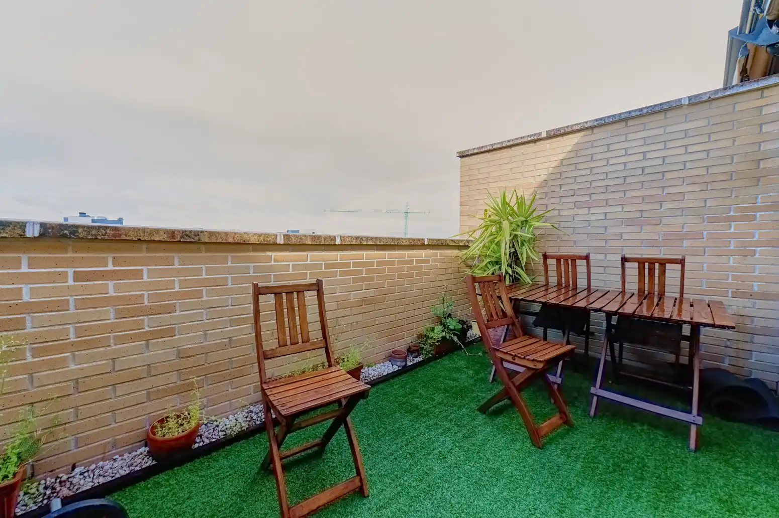 Terrasse von Dachboden zum Verkauf in Berrioplano / Berriobeiti mit Heizung, Parkett und Terrasse