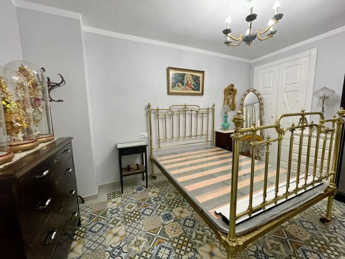 Schlafzimmer von Wohnung zum Verkauf in Valdepeñas mit Heizung, Terrasse und Balkon