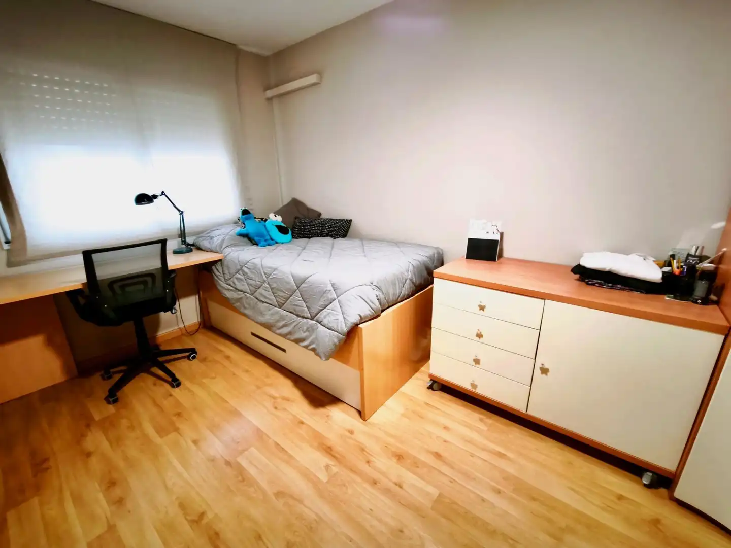 Bedroom of Flat for sale in Sabadell  with Air Conditioner, Heating and Parquet flooring