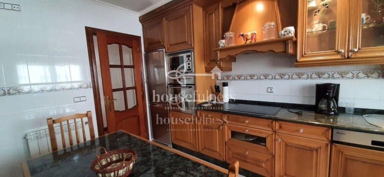 Kitchen of Flat for sale in Ferrol  with Heating, Parquet flooring and Storage room