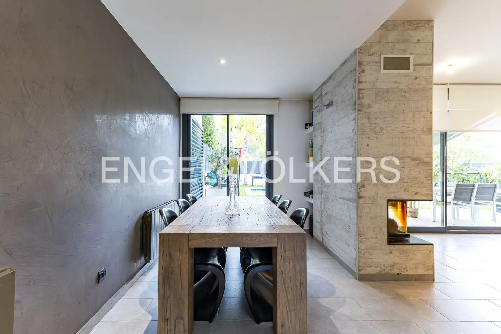 Comedor de Casa o chalet de alquiler en Sant Pere de Ribes con Aire acondicionado, Calefacción y Jardín privado