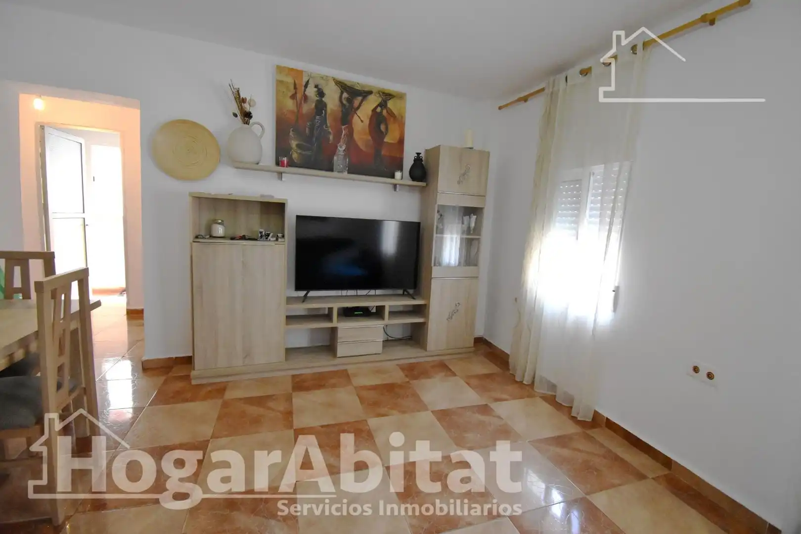 Living room of Flat for sale in Alzira  with Air Conditioner, Heating and Terrace