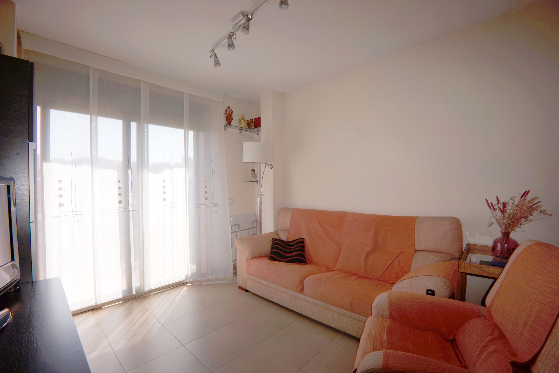 Living room of Attic for sale in Sant Feliu de Guíxols  with Air Conditioner, Heating and Terrace