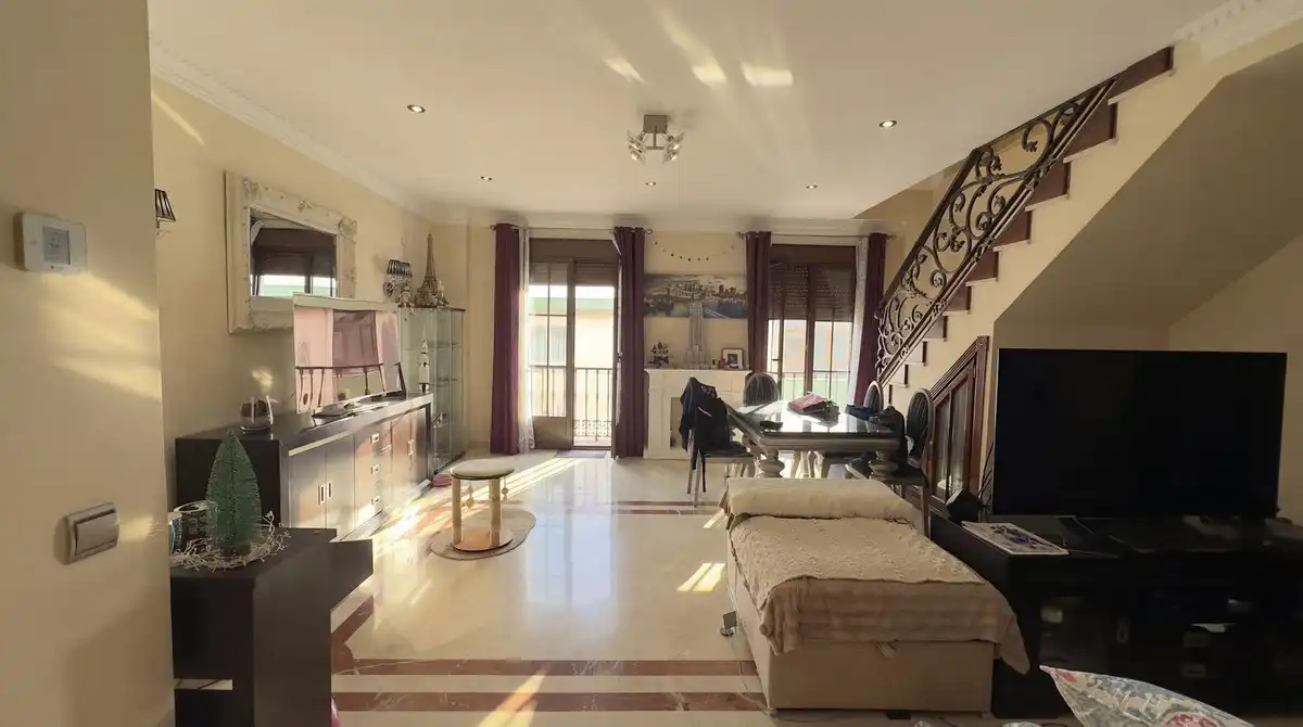 Wohnzimmer von Maisonette zum Verkauf in Ronda mit Klimaanlage, Terrasse und Alarm
