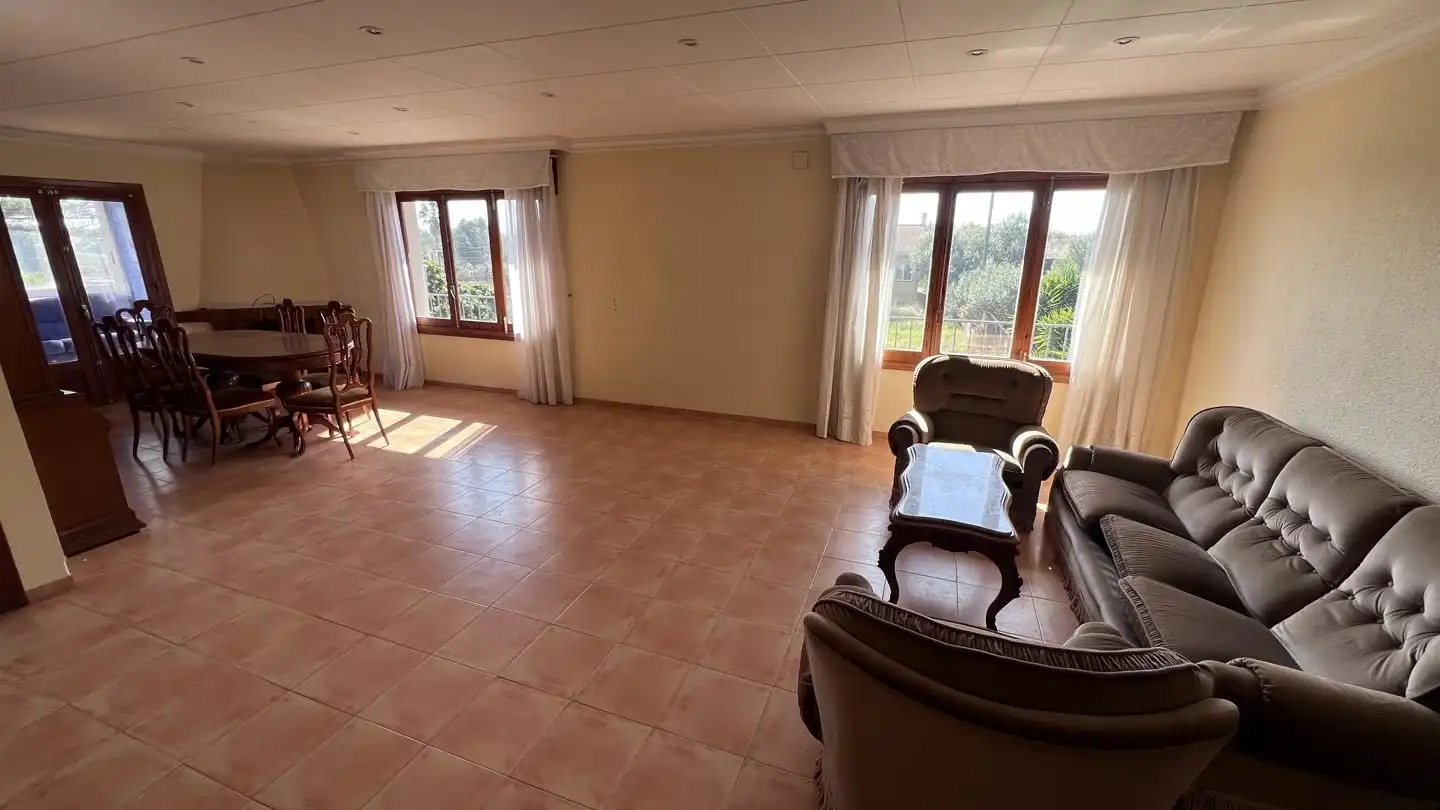 Sala de estar de Casa o chalet en venta en Benicarló con Aire acondicionado, Jardín privado y Terraza
