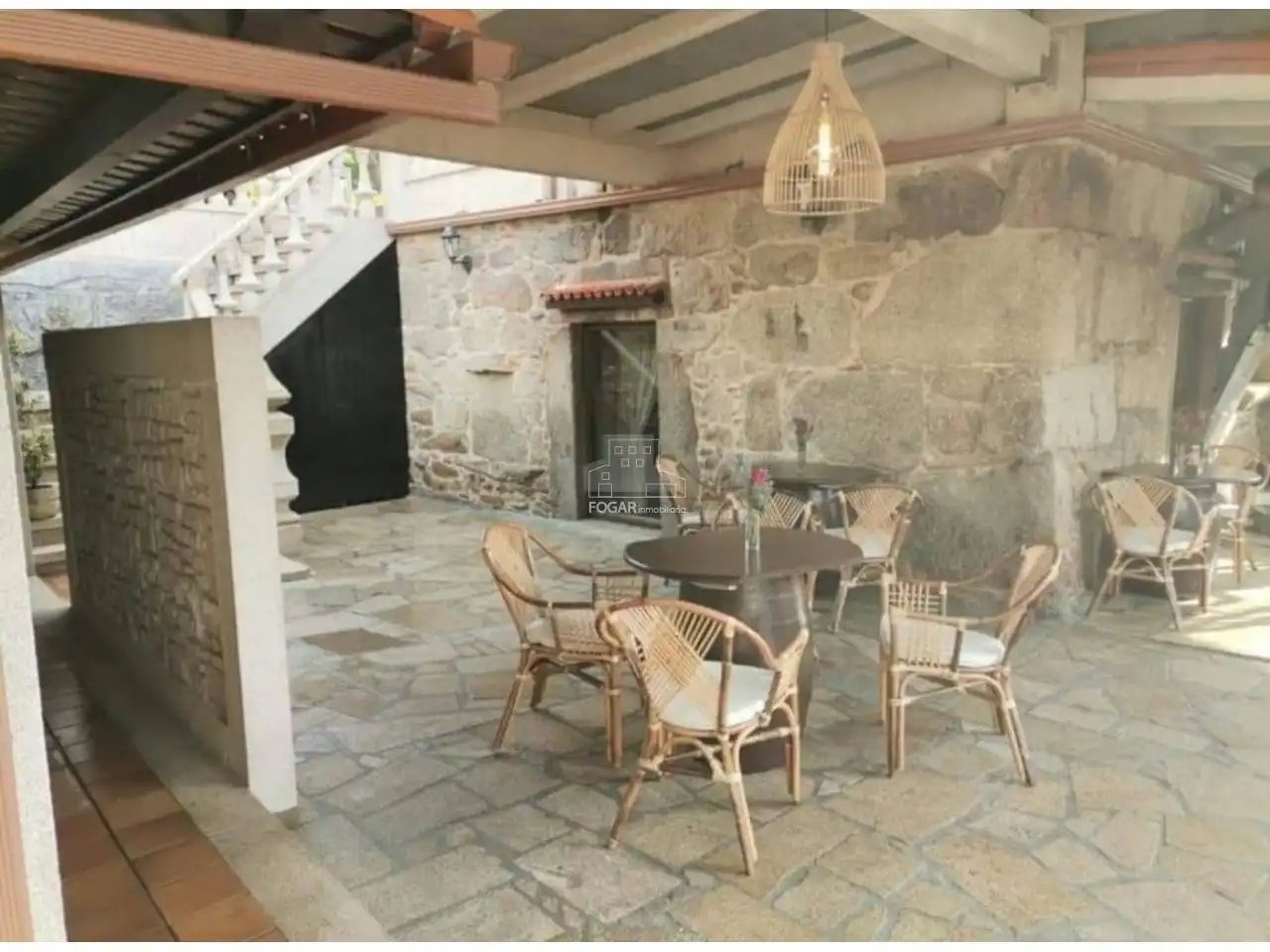 Terraza de Finca rústica en venta en Portas con Jardín privado y Amueblado