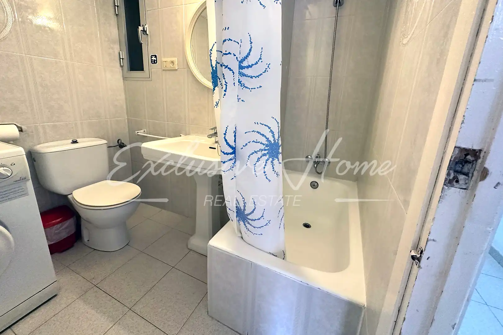 Baño de Apartamento en venta en Peñíscola / Peníscola con Amueblado, Horno y Lavadora