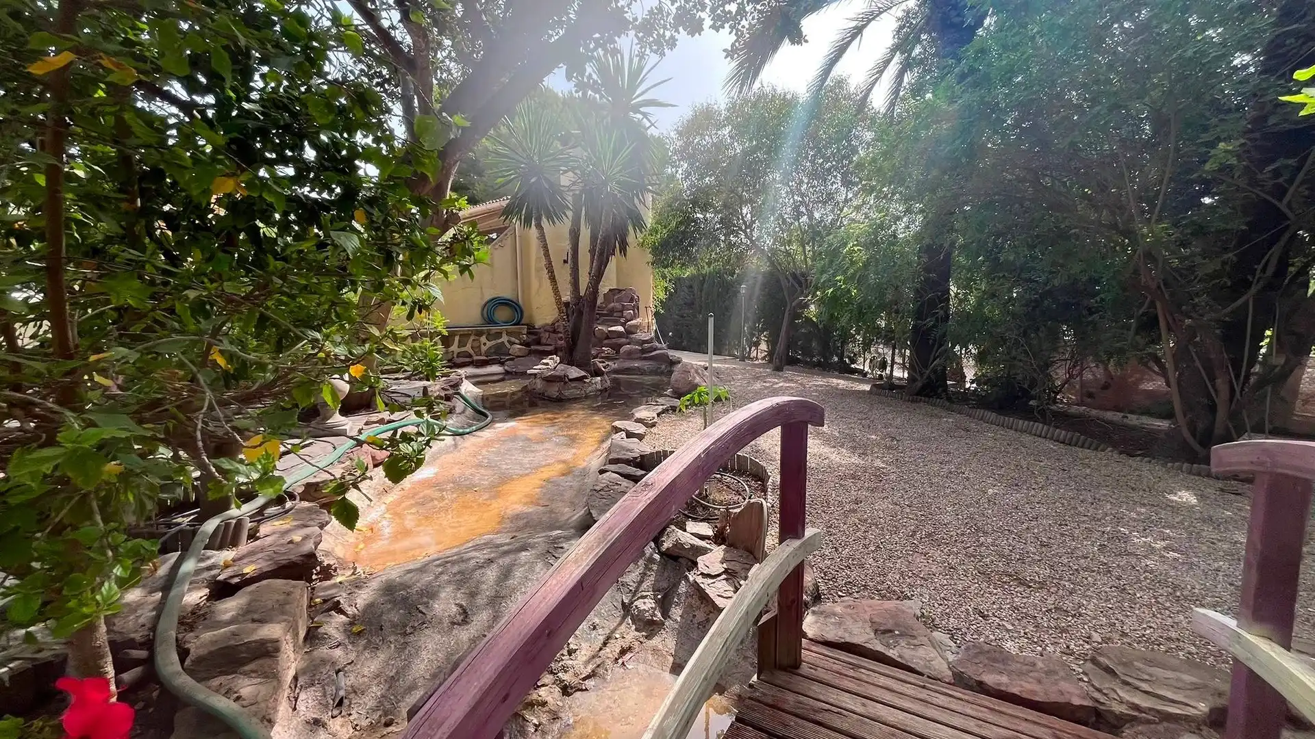 Jardín de Casa o chalet en venta en Elche / Elx con Aire acondicionado, Calefacción y Jardín privado