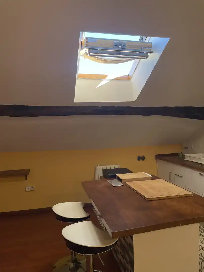 Cuina de Pis de lloguer en Ferrol amb Moblat