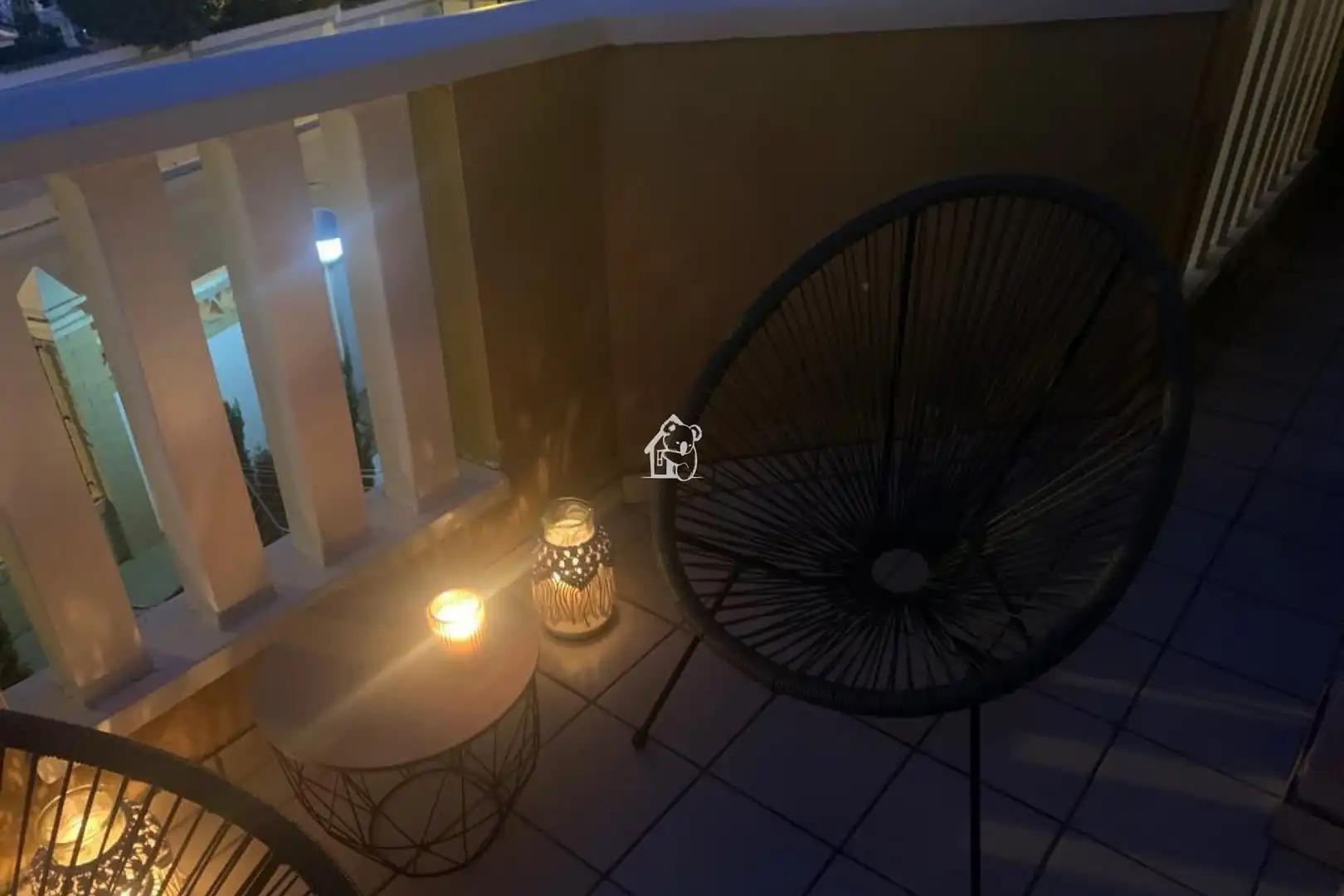 Terraza de Apartamento de alquiler en Rojales con Aire acondicionado, Jardín privado y Terraza