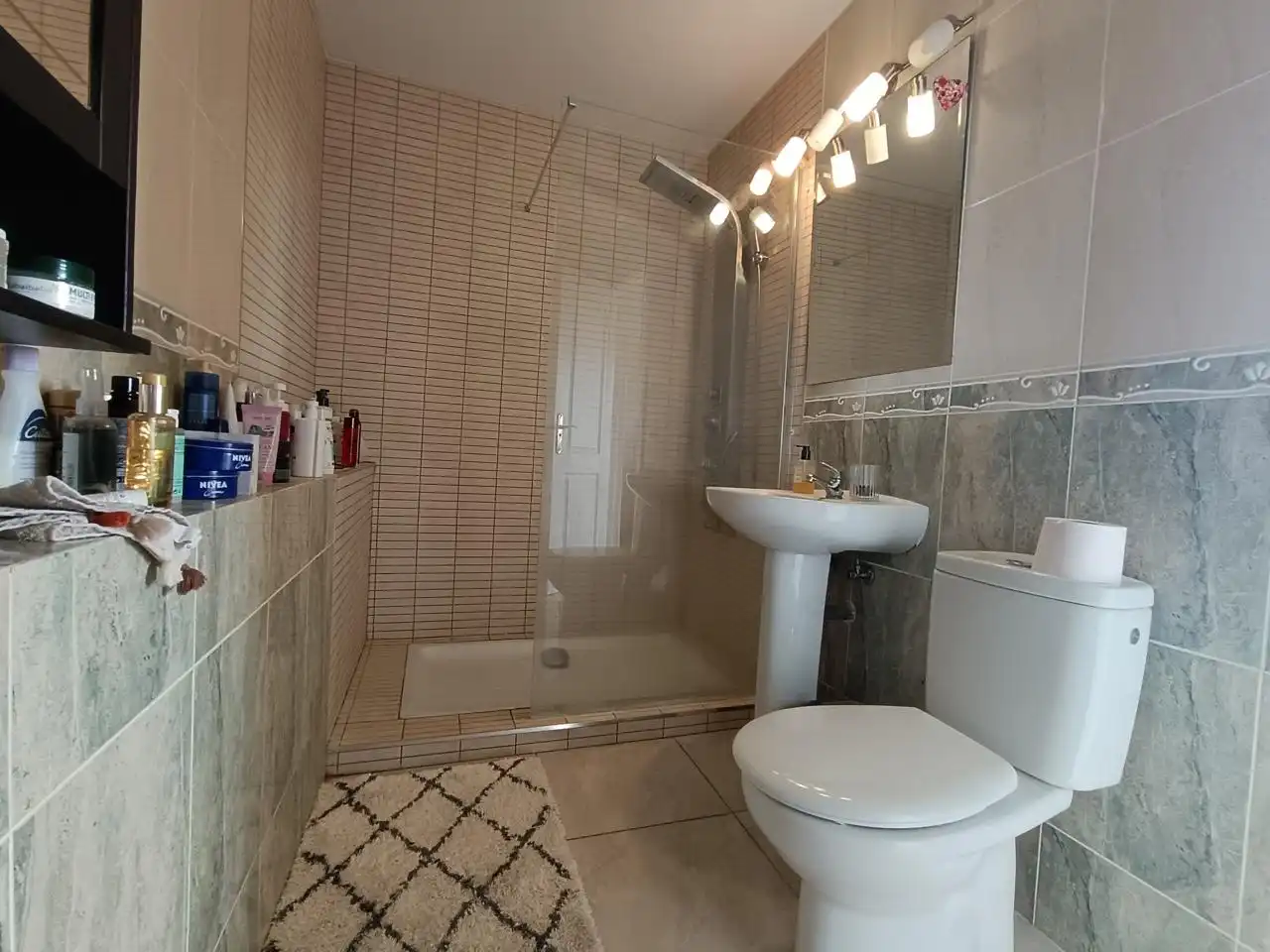 Bathroom of Houses for sale in Arona  with Private garden, Terrace and Alarm