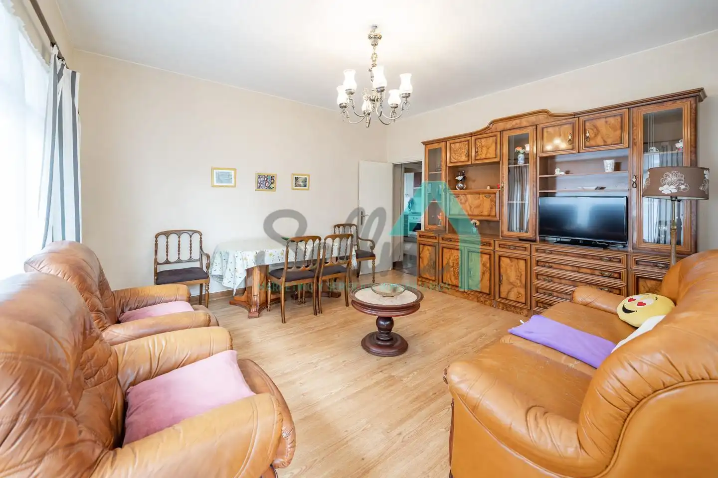 Living room of Flat for share in Este