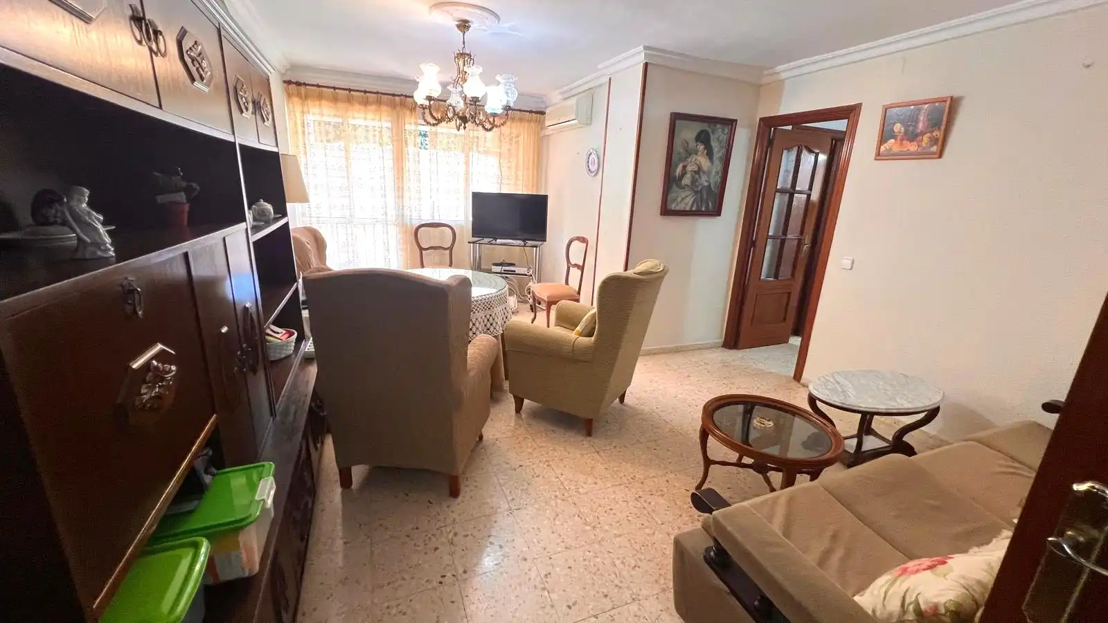 Sala d'estar de Pis en venda en Badajoz amb Terrassa