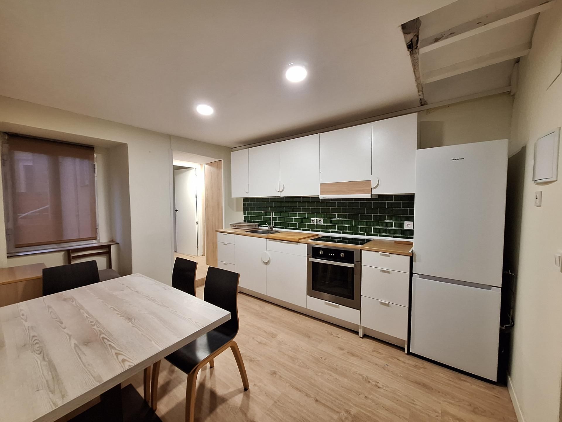 Kitchen of Flat for sale in Alcoy / Alcoi  with Storage room, Furnished and Balcony
