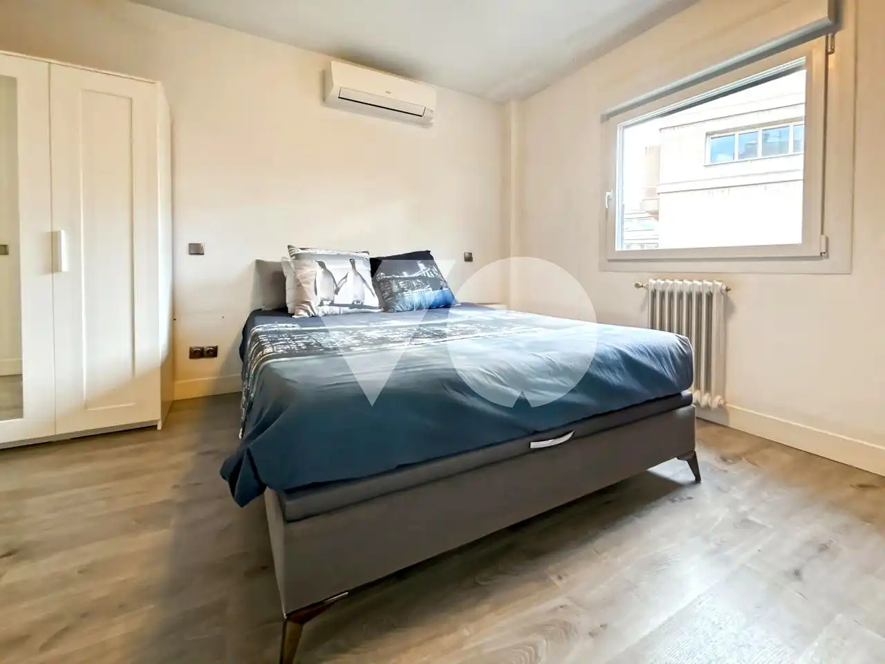 Bedroom of Flat for sale in Madrid  with Air Conditioner, Heating and Terrace