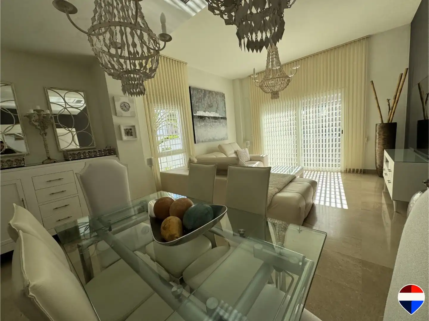 Dining room of Detached homes for sale in Mairena del Aljarafe  with Air Conditioner, Terrace and Storage room