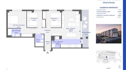 Photo 2 from new construction home in Flat for sale in Giusseppe Verdi, 101, San José - Los Metales, Valencia