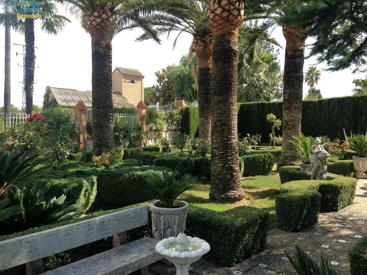 Jardín de Casa o chalet en venta en Granada con Aire acondicionado, Jardín privado y Trastero