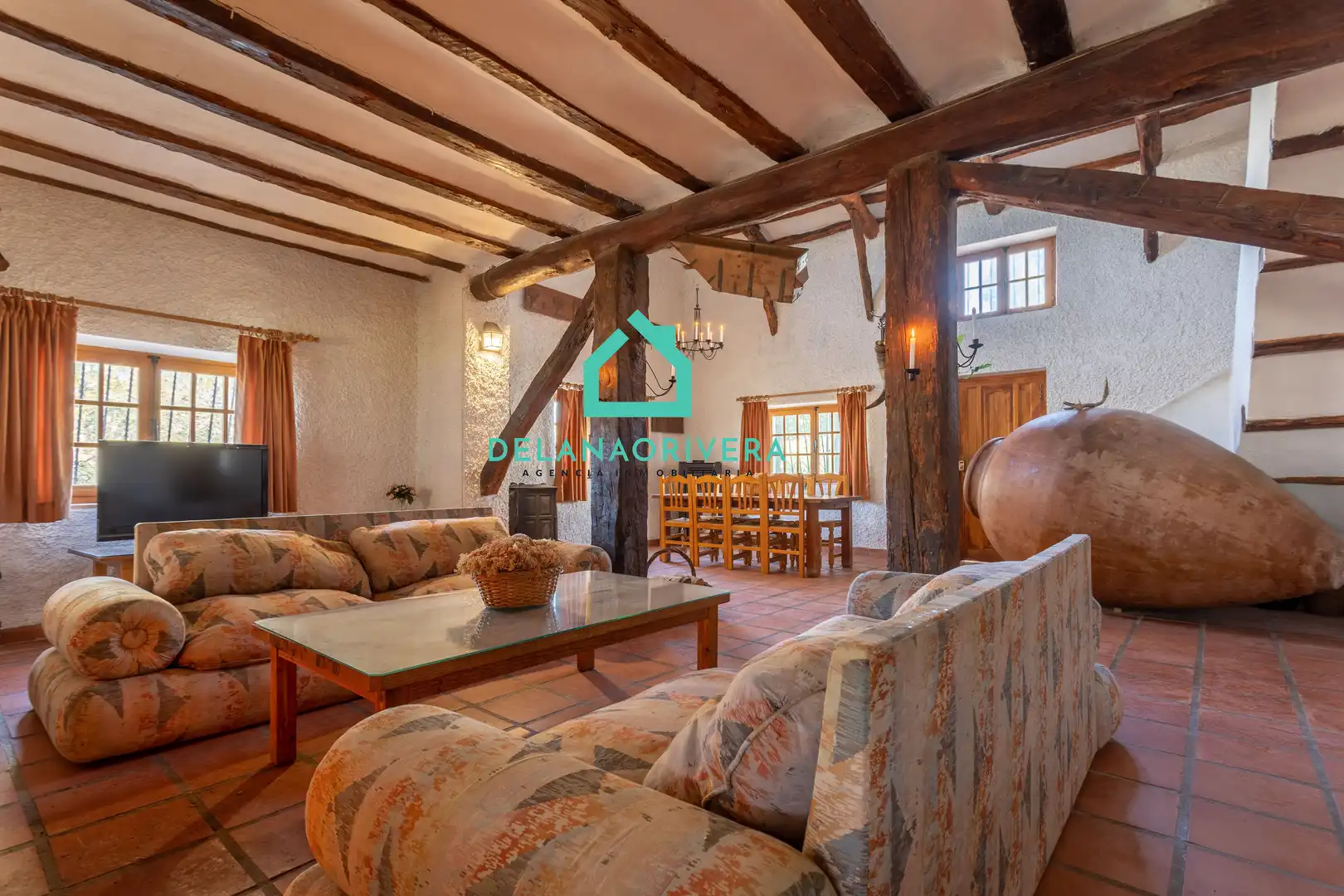 Country homes for rent in Villamalea  with Private garden, Terrace and Swimming Pool