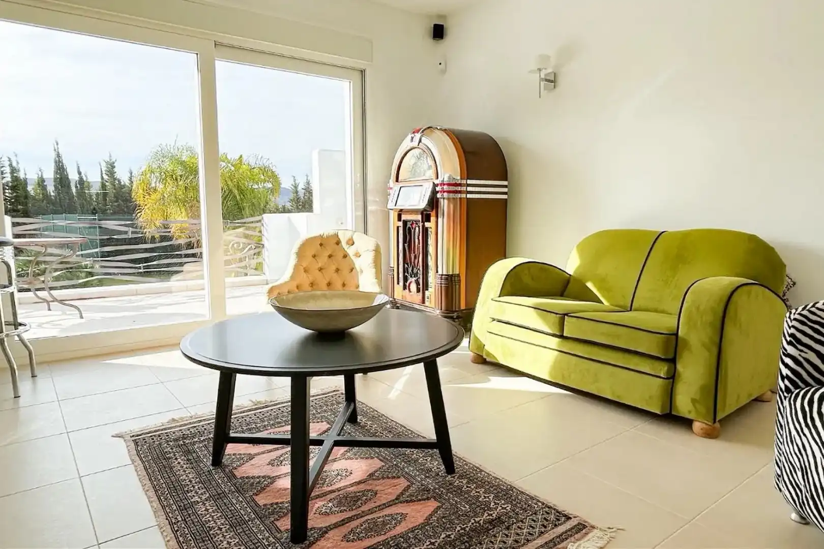 Sala d'estar de Casa o xalet en venda en Jávea / Xàbia amb Calefacció, Jardí privat i Piscina
