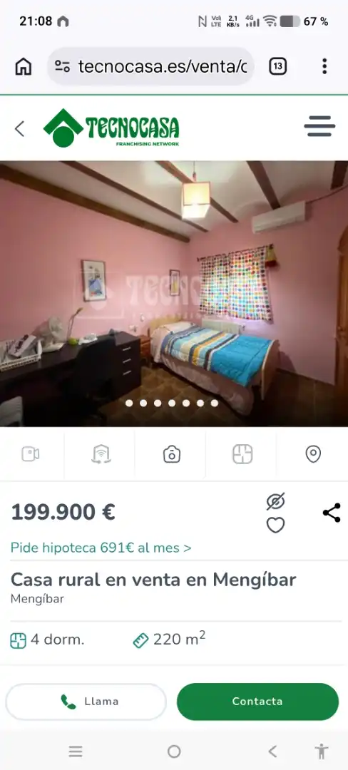Habitación de Casa o chalet en venta en Mengíbar con Jardín privado, Terraza y Trastero