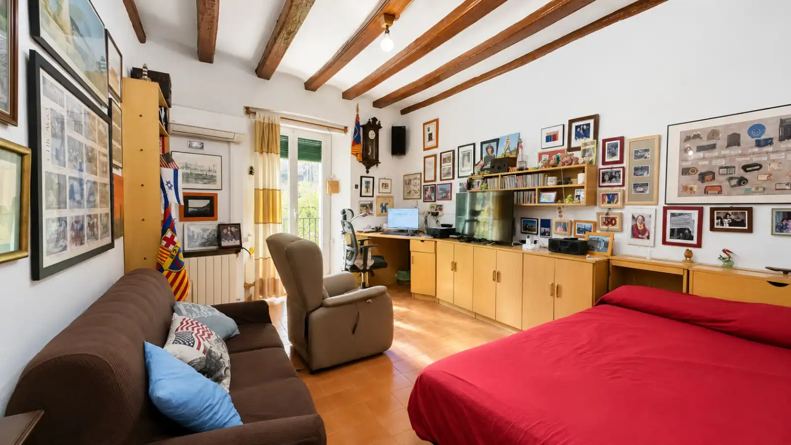 Sala d'estar de Pis en venda en Barcelona