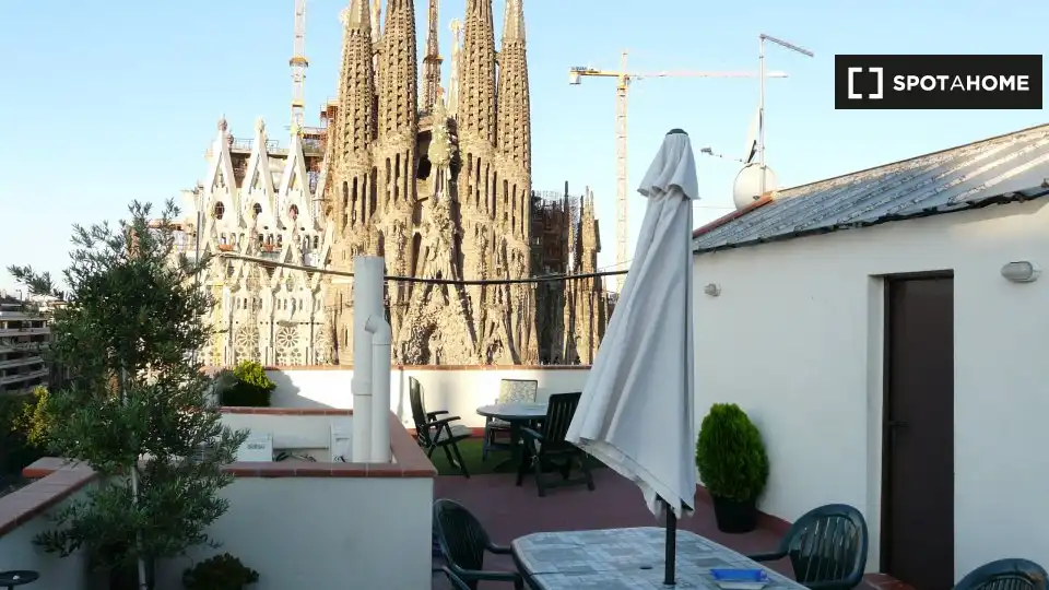 Piso con terraza en alquiler en Eixample, imagen 12