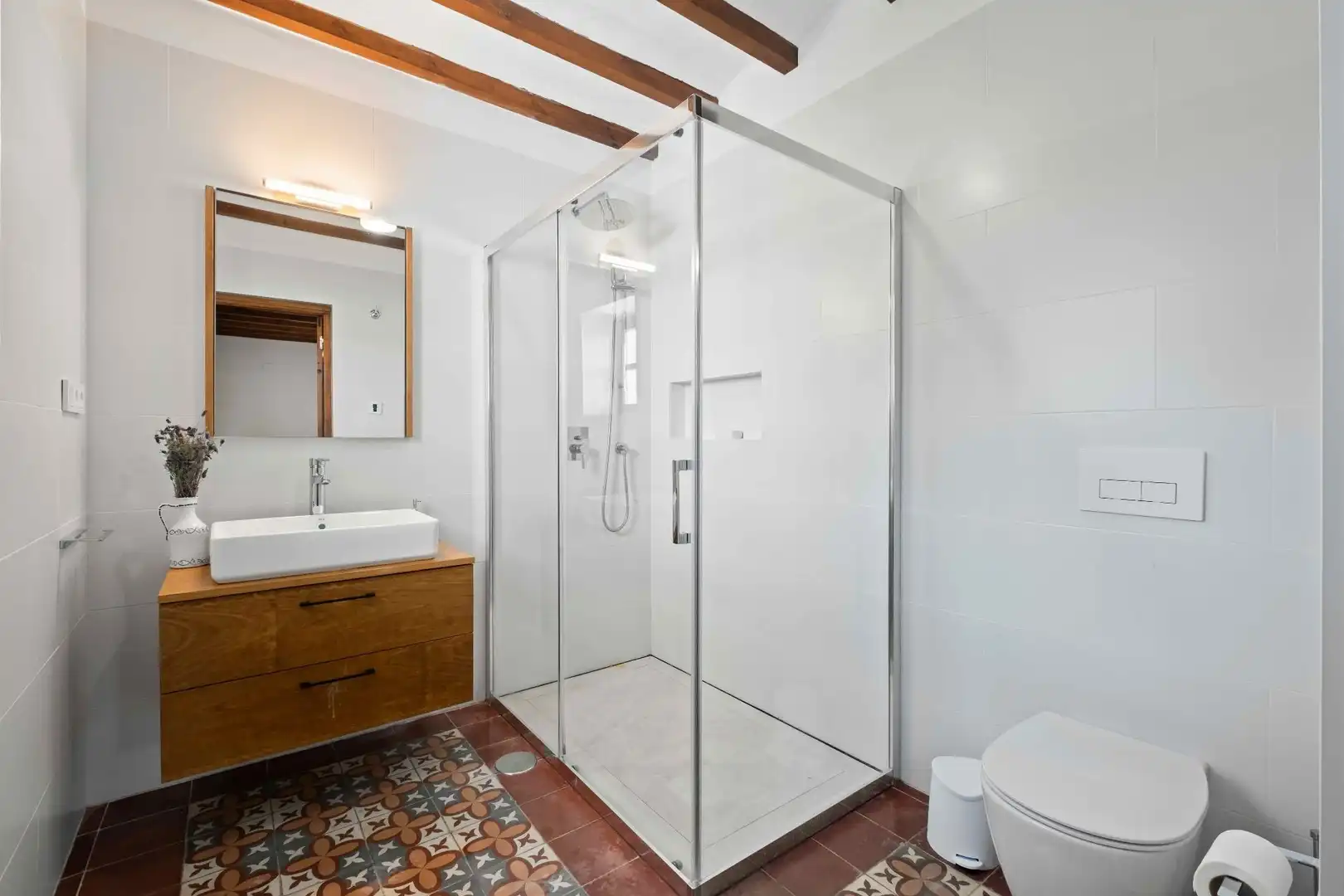 Bathroom of Houses for sale in L'Alfàs del Pi  with Air Conditioner, Heating and Private garden