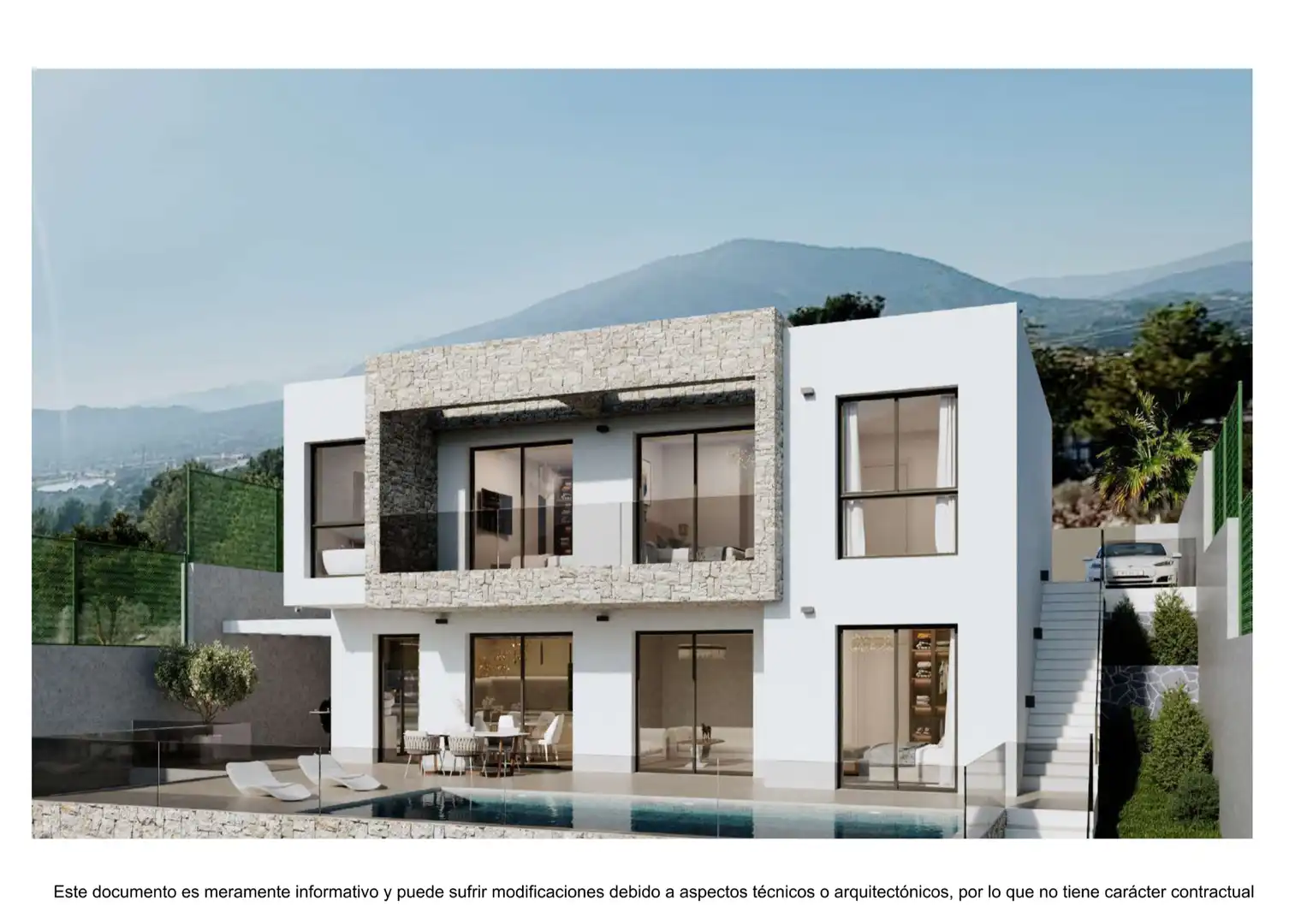 Vista exterior de Casa o chalet en venta en Finestrat con Aire acondicionado, Calefacción y Jardín privado