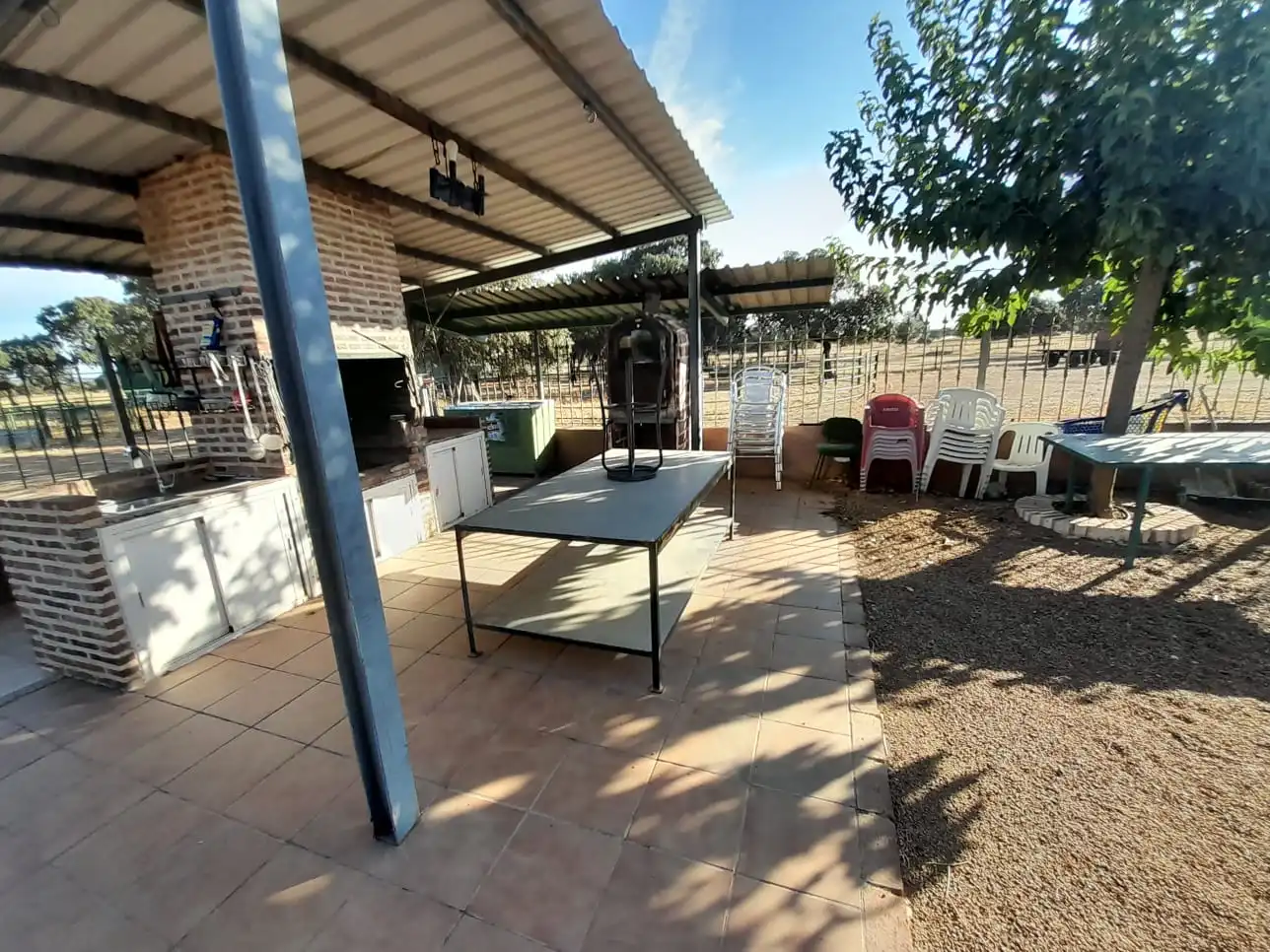 Terraza de Finca rústica en venta en Almodóvar del Campo con Aire acondicionado y Calefacción