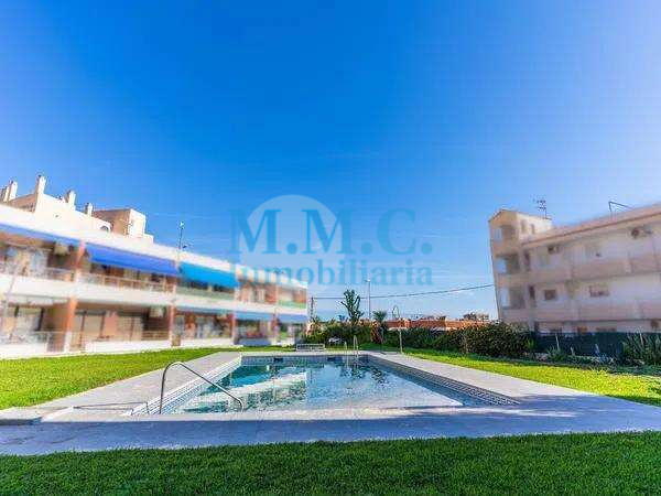 Exterior view of Flat for sale in Roquetas de Mar  with Air Conditioner, Heating and Terrace