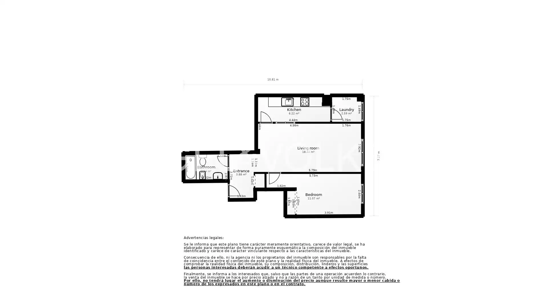 Flat for sale in Madrid  with Air Conditioner, Heating and Parquet flooring