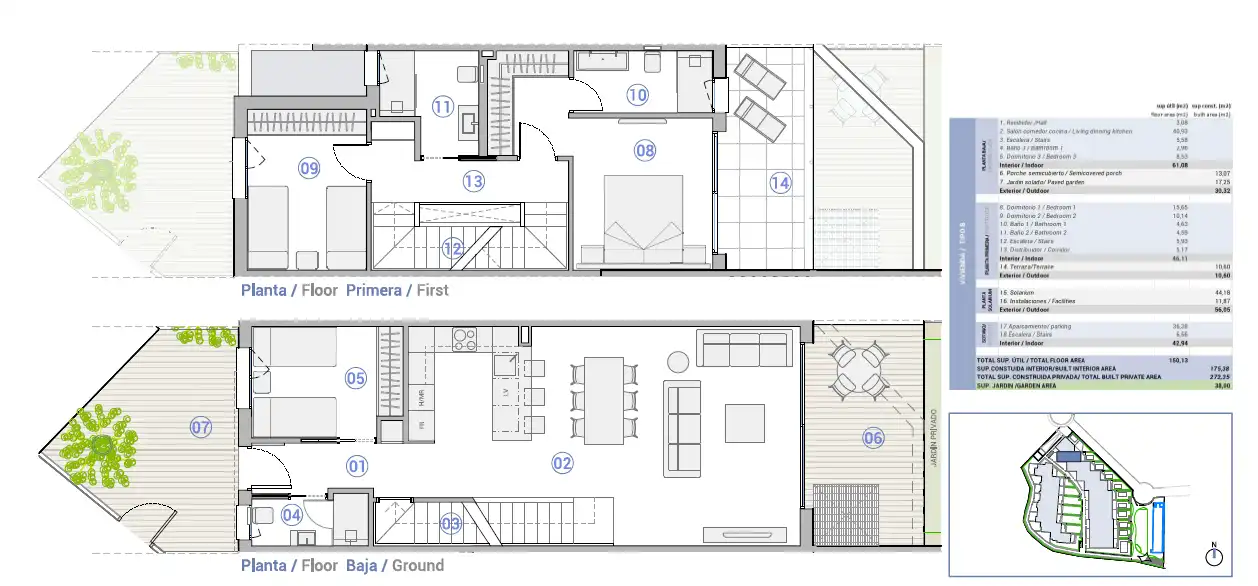 Maison mitoyenne avec piscine à vendre à Pueblo Español - Coveta Fumá, imagen 8