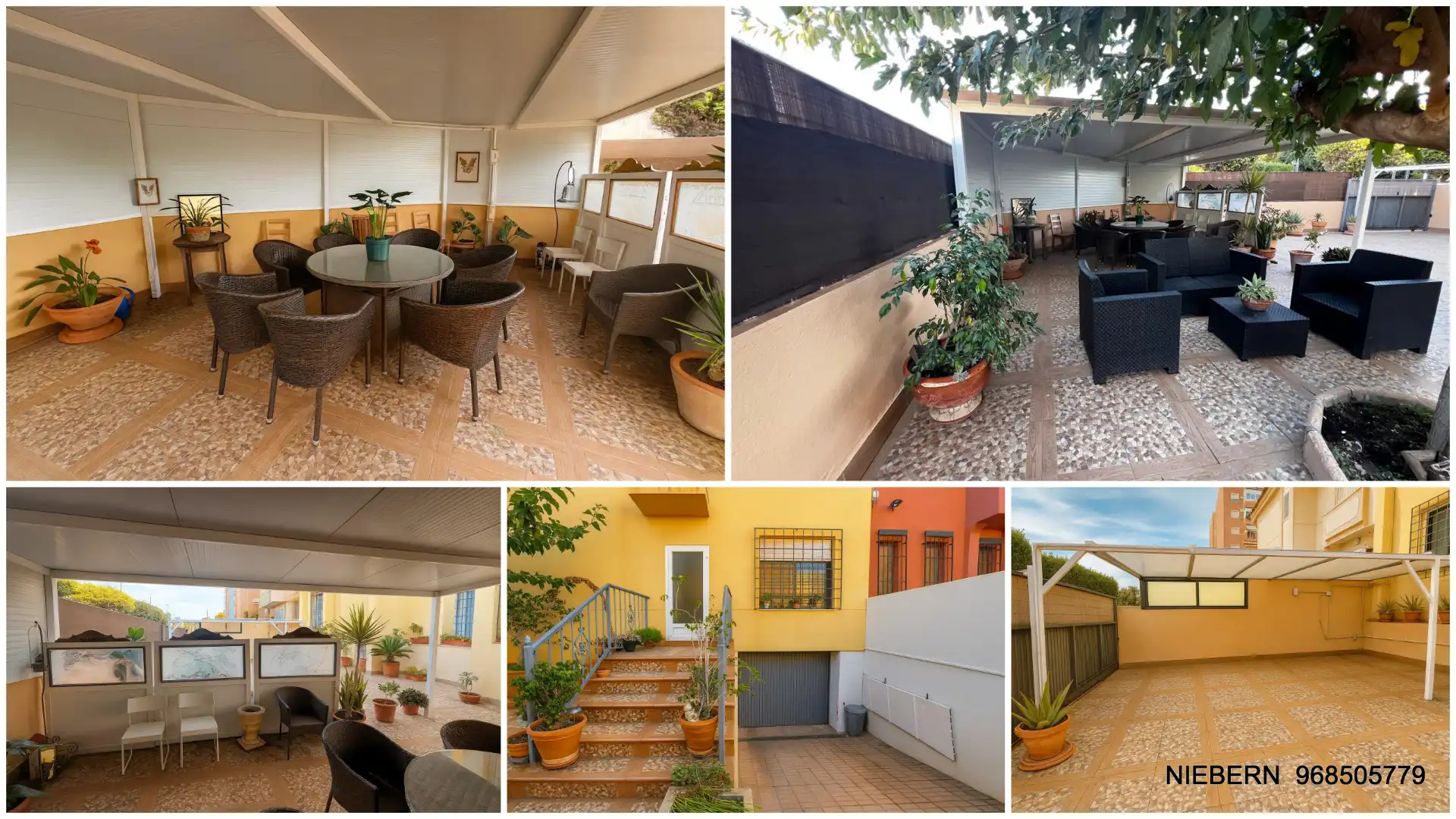 Terrassa de Casa o xalet en venda en Cartagena amb Aire condicionat, Calefacció i Jardí privat