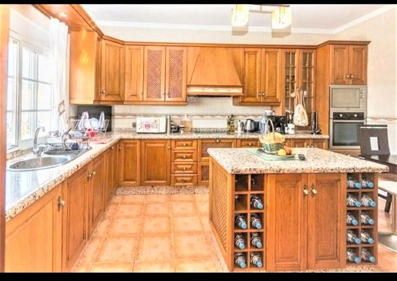 Cocina de Finca rústica en venta en Mijas con Piscina