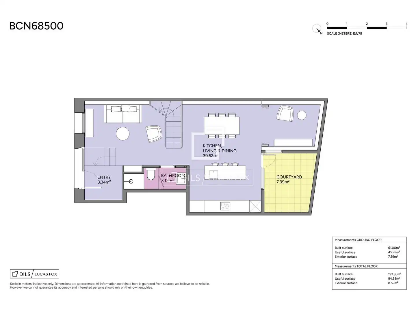 Piso en venta en Barcelona con Aire acondicionado, Calefacción y Trastero
