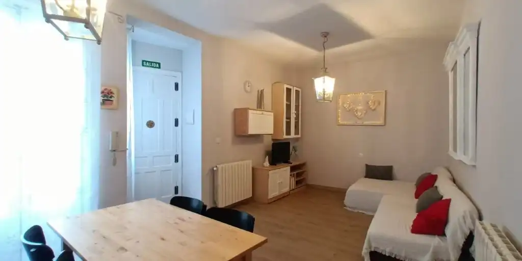 Bedroom of Flat for sale in Madrid  with Heating, Furnished and Oven
