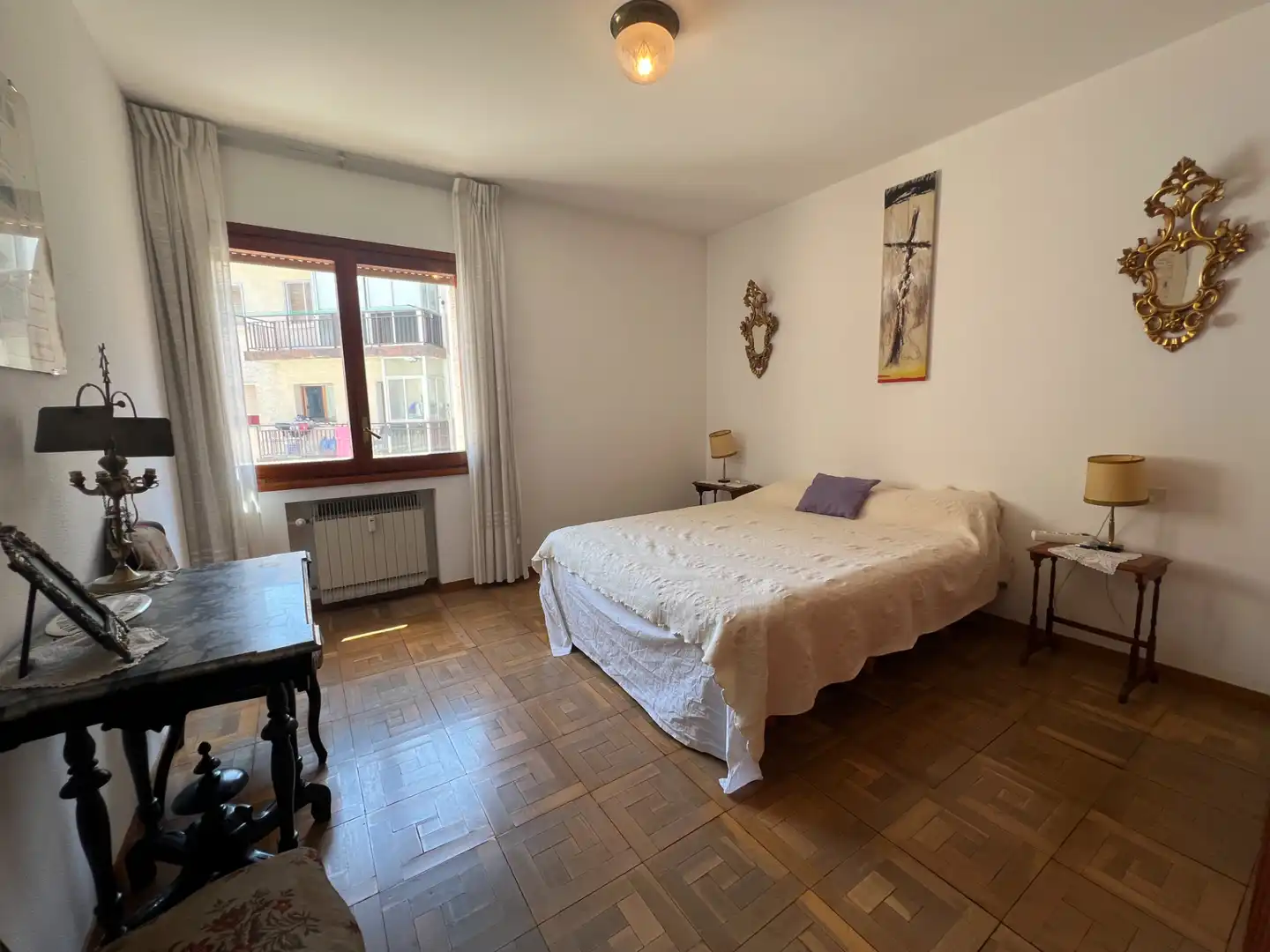 Schlafzimmer von Wohnung zum Verkauf in Jaca mit Abstellraum und Balkon