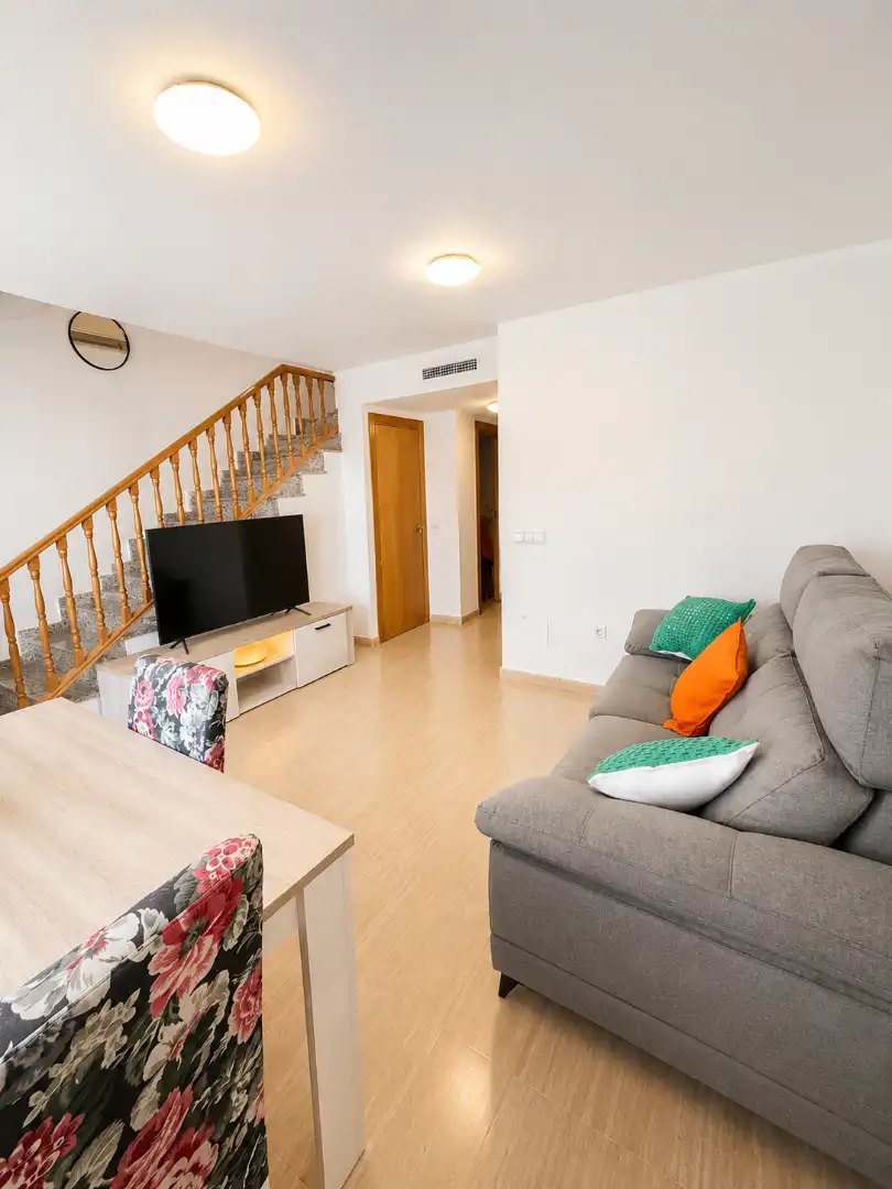 Sala de estar de Dúplex en venta en Murcia con Aire acondicionado, Calefacción y Trastero