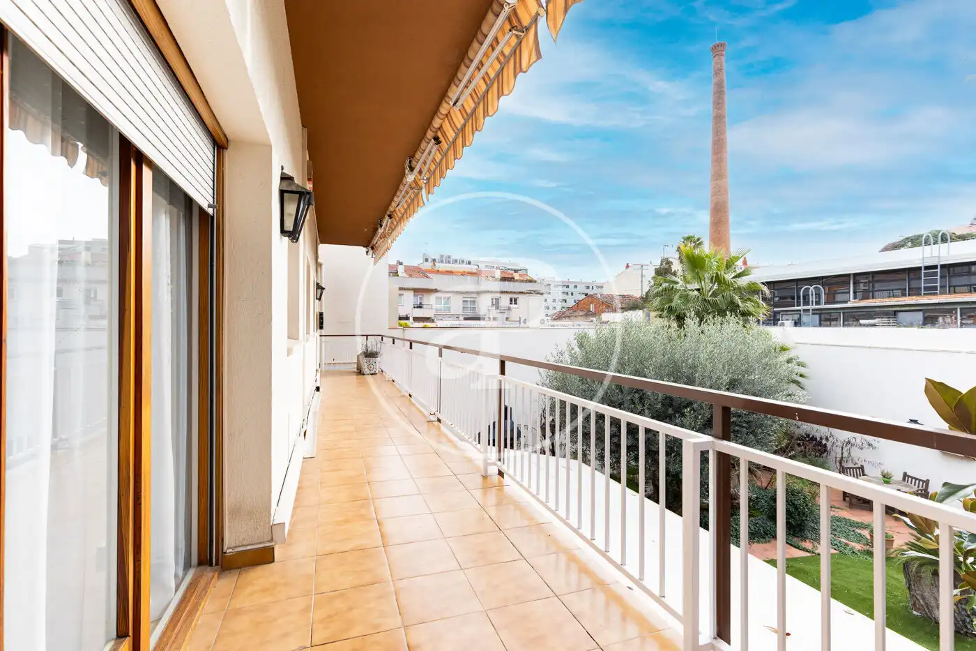 Terrassa de Casa adosada en venda en Sabadell amb Aire condicionat, Calefacció i Jardí privat