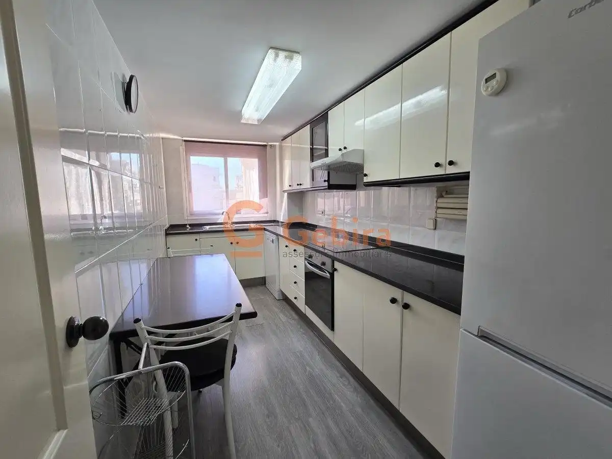 Kitchen of Flat for sale in Cunit  with Terrace and Community pool