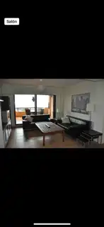 Sala de estar de Piso de alquiler en Mijas con Terraza, Trastero y Amueblado