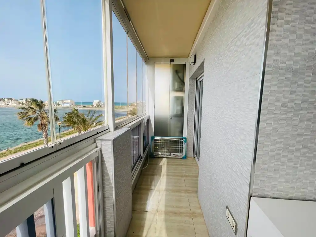 Terraza de Apartamento en venta en La Manga del Mar Menor